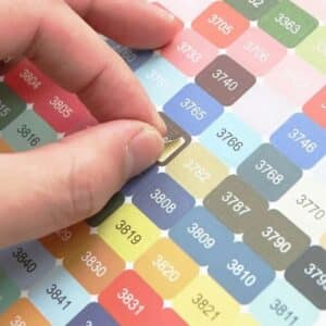* Diamond Art Colour Code Stickers