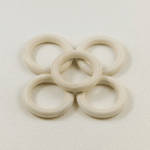 * Wooden Macrame Rings 50mm (5pcs)