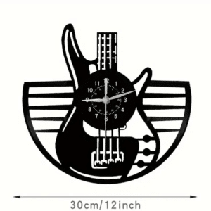 Clock - Guitar 12"