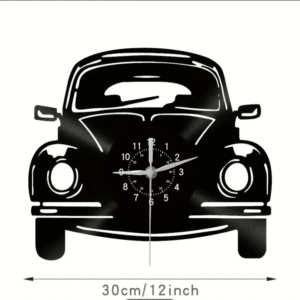 Clock - Volkswagon Beatle 12"