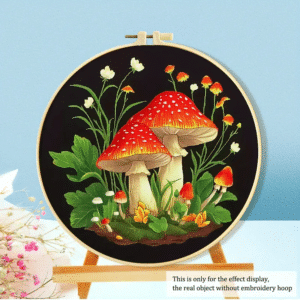 * Cross Stitch 65557 - Mushrooms 24x24cm (11CT)