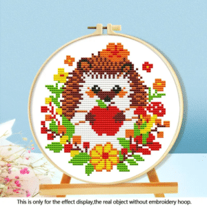 * Cross Stitch 65790 - Hedgehog 24x24cm (11CT)