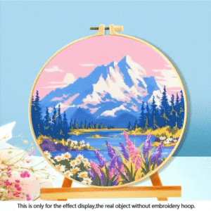 * Cross Stitch 66388 - Mountain Scene 24x24cm (11CT)