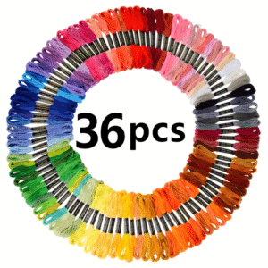 * Assorted Cross Stitch / Embroidery Thread (36 Bundles)