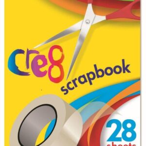 * A4 Scrapbook (28 Assorted Colour Pages)