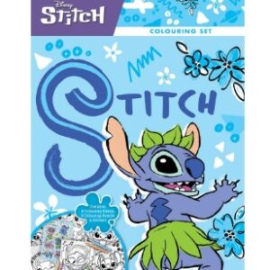 * Disney Stitch Colouring Set 3+
