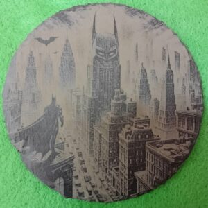 Engraved Slate Coaster – Batman Design 6