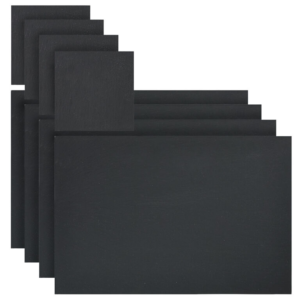 8 Piece Slate Table Set, 4 Coasters, 4 Table Mats (Personalised)