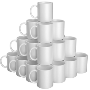 60 Blank Sublimation Mugs